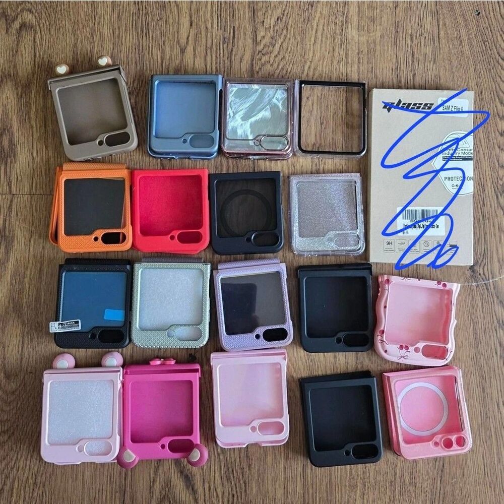 Mixed Lot Samsung Z Flip 6  Various Colors & Styles